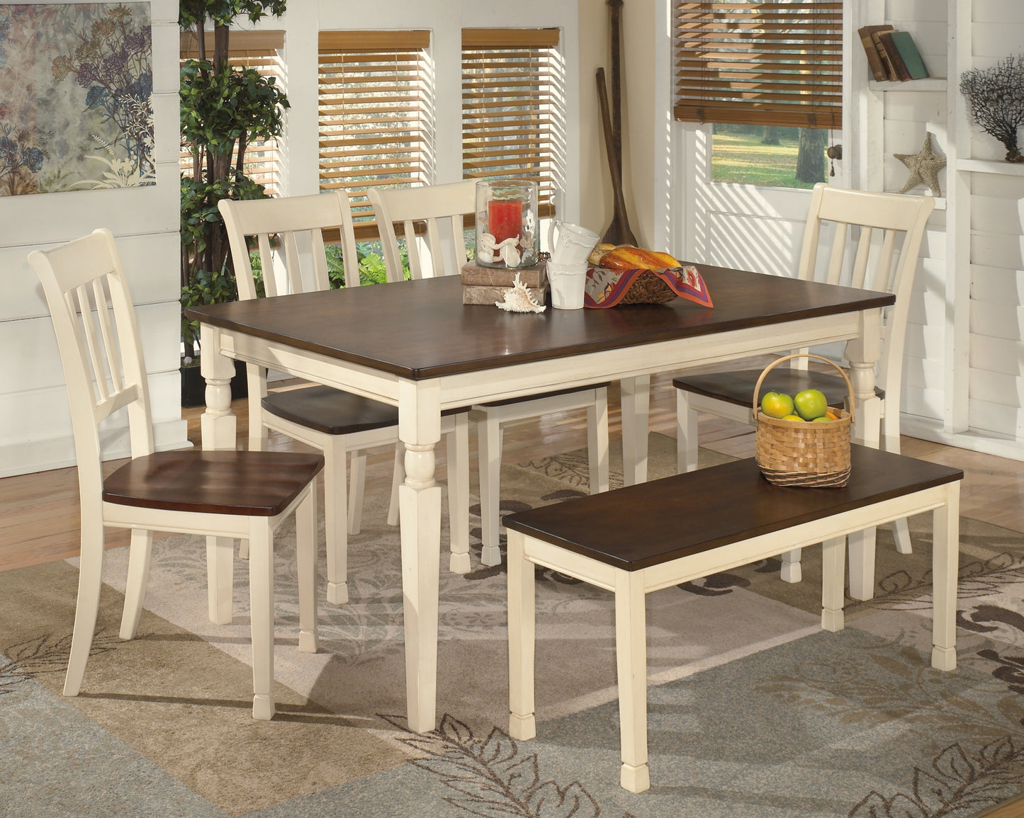 Whitesburg Large Dining Room Bench