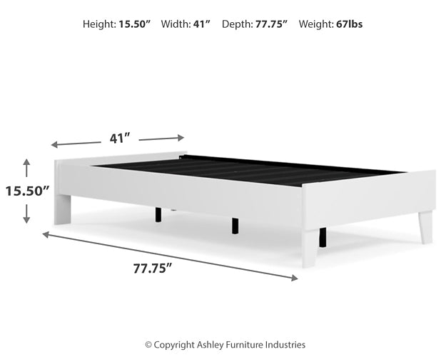 Piperton  Platform Bed