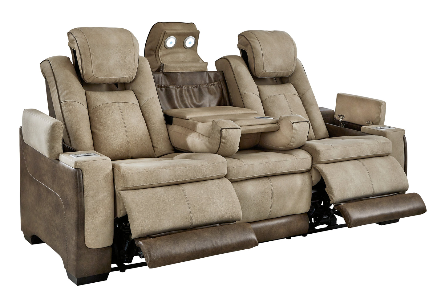 Next-Gen DuraPella PWR REC Sofa with ADJ Headrest