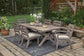 Hillside Barn Outdoor Dining Table and 6 Chairs