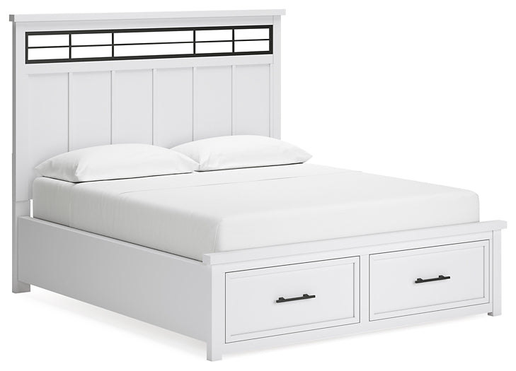 Ashbryn  Panel Storage Bed