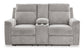 Barnsana DBL REC PWR Loveseat w/Console