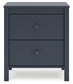 Simmenfort Full Panel Headboard with 2 Nightstands