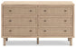 Cielden King Panel Bed with Dresser and 2 Nightstands