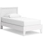 Hallityn Twin Panel Platform Bed with Dresser, Chest and Nightstand