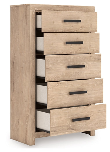 Sanginlane Five Drawer Chest