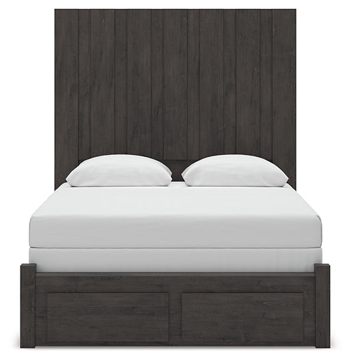 Fraluna  Panel Storage Bed