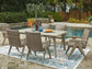 Cliff Trails Outdoor Dining Table and 6 Chairs