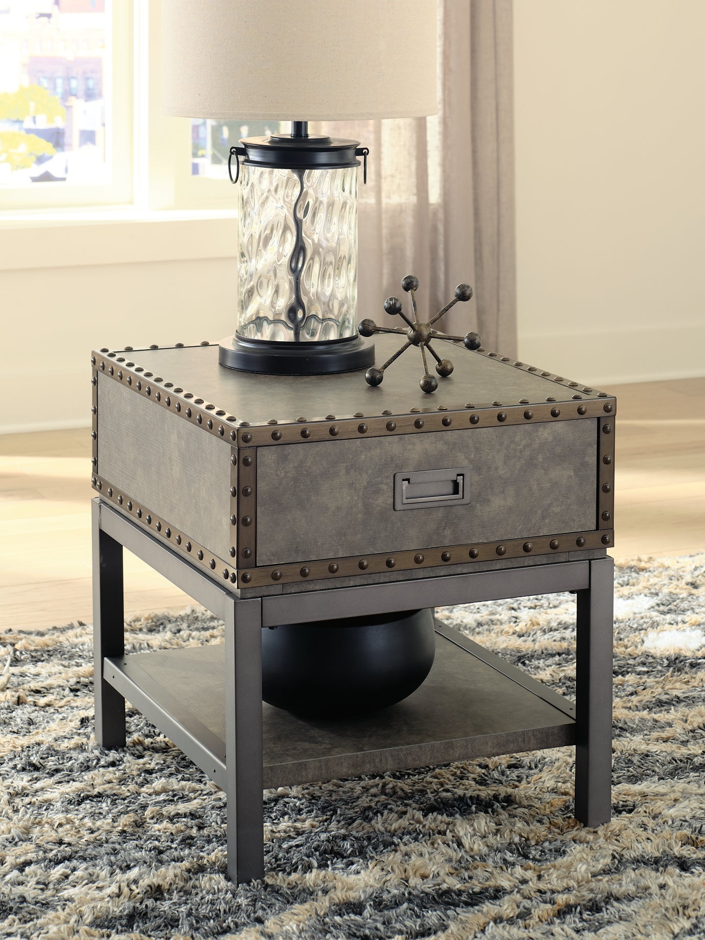 Derrylin Rectangular End Table