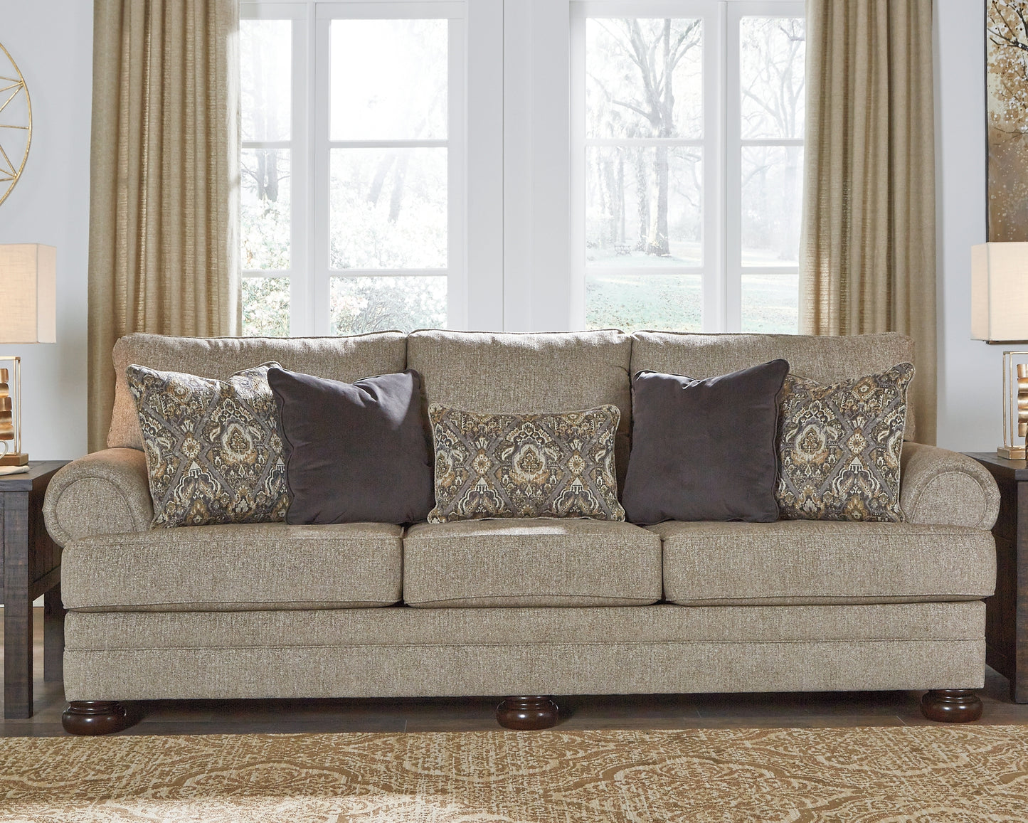 Kananwood Sofa, Loveseat, Chair and Ottoman