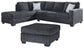 Altari 2-Piece Sleeper Sectional with Ottoman