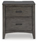 Montillan King Panel Bed with Mirrored Dresser, Chest and Nightstand